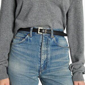 Saint Laurent YSL Cassandre Thin Belt